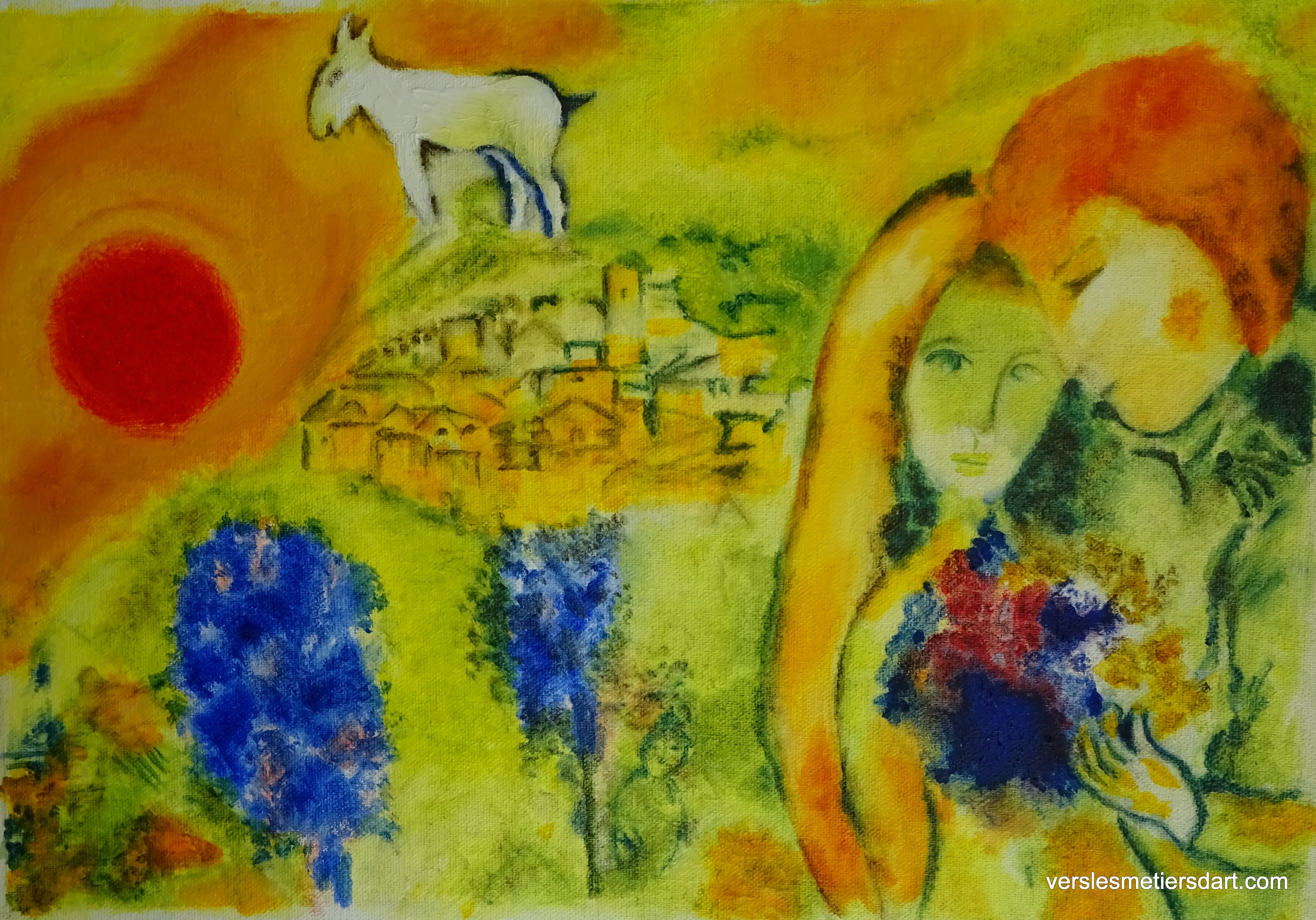 d'apres Chagall